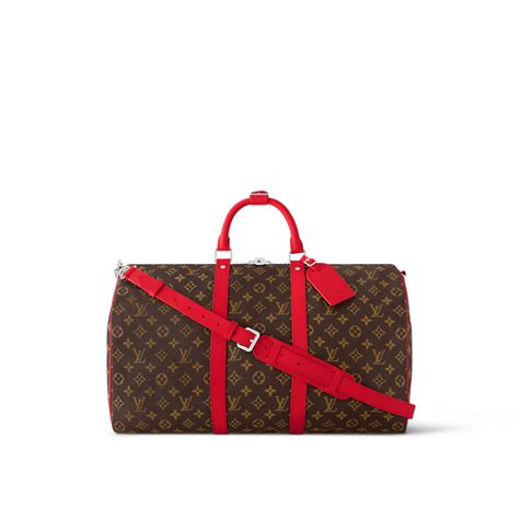 louis vuitton 50|Keepall Bandoulière 50 Monogram Macassar Canvas .